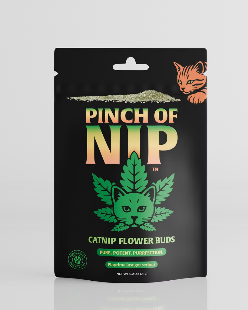 Pinchnip Premium Organic Catnip USA Product Feature Image 1